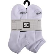 Wholesale - 6pk DC MENS OVERSIZED LOGO HC LOW CUT SOCKS SIZE 10-13, UPC: 193159106188